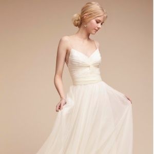 BHLDN Tinsley White Wedding Dress NWOT Never Worn